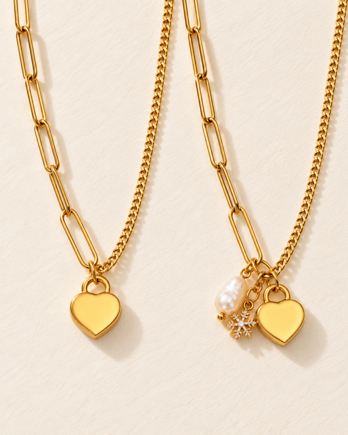 Personalised charm necklace